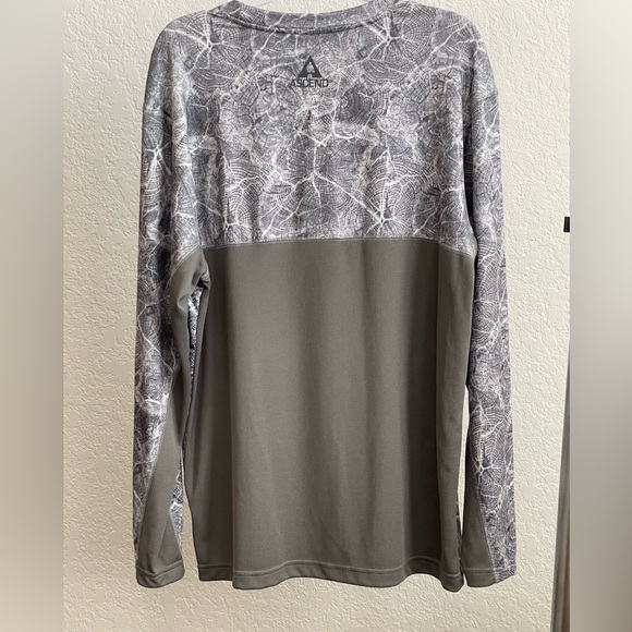 Mens’s Ascend (Bass Pro Shop? Long sleeve Fishing Shirt, Size Large - Picture 6 of 10